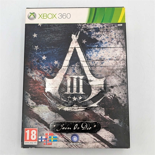 Assassins Creed III - Join Or Die Edition - XBOX 360 (A Grade) (Genbrug)